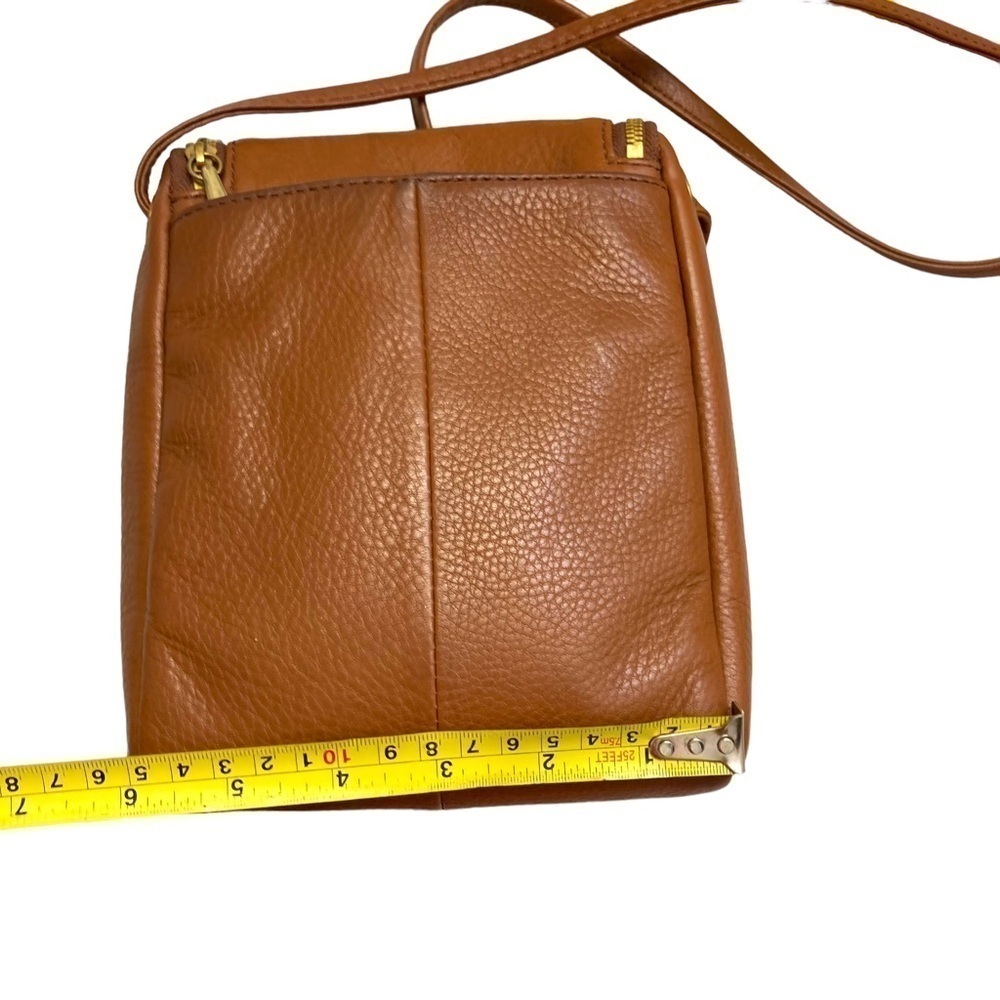 Hobo brown leather crossbody bag - Picture 4 of 11